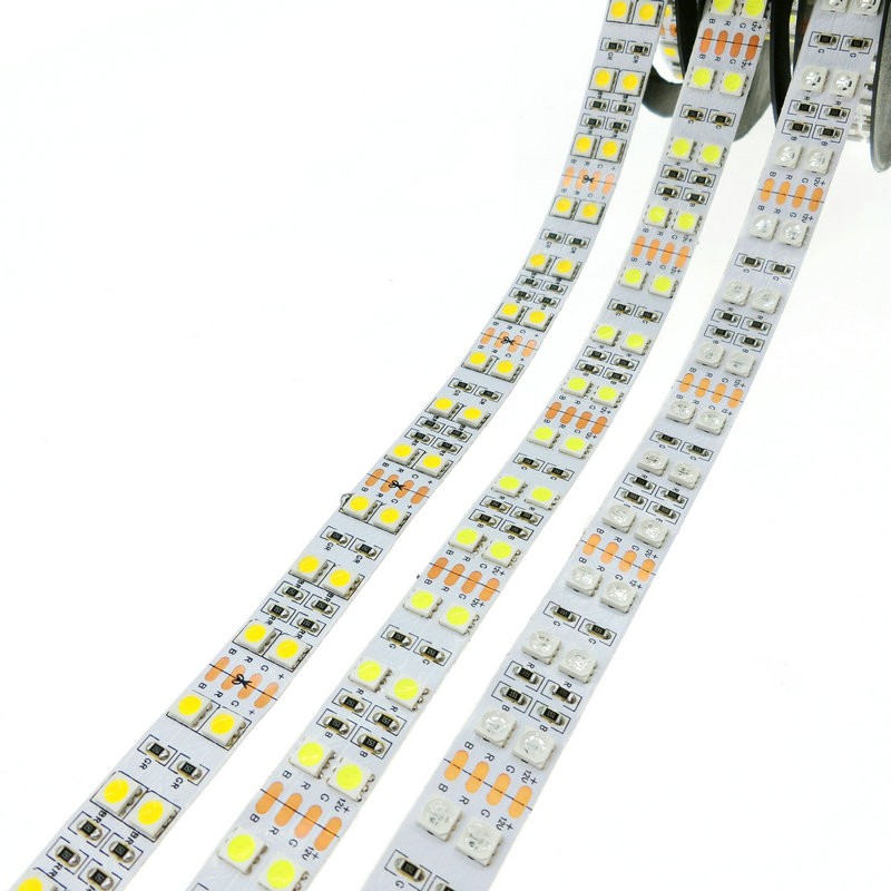 Διπλή γραμμή LED SMD 5050 Ελαφρύ εύκαμπτη ταινία