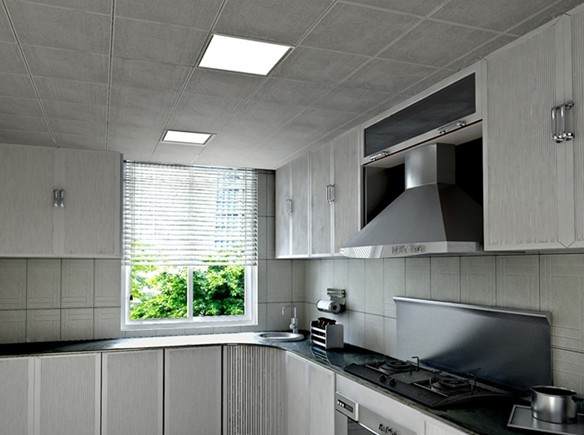 Recessed 12W SMD LED Flat Panel Light 300 x 300mm 120 ° For Kitchen