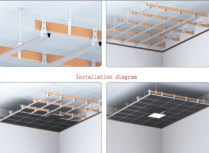 Recessed 12W SMD LED Flat Panel Light 300 x 300mm 120 ° For Kitchen