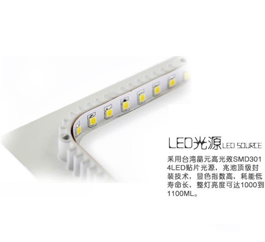 15 Watt Bright Led Flat Panel Light Fixtures Aluminum Alloy / Warm White Led Ceiling Light
