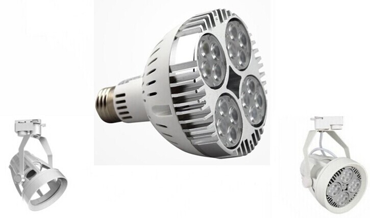 Track lighting fixtures Par 30 LED bulb 35w track light kits, Shop track lighting
